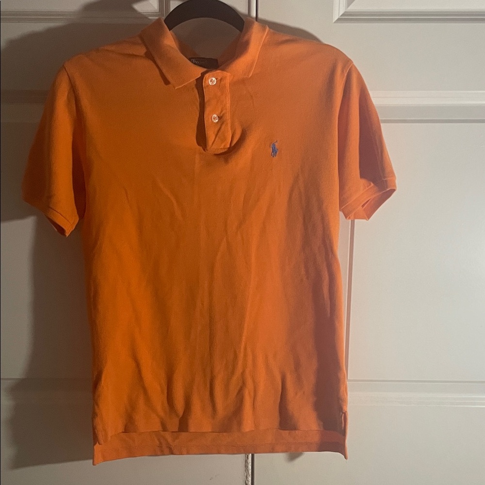 Polo by Ralph Lauren Men's Bright Orange Polo